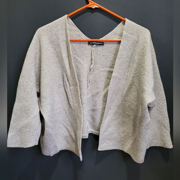 Brandy Melville Made in Utaly Open Front Cardigan Cotton Blend OS - Picture 1 of 13